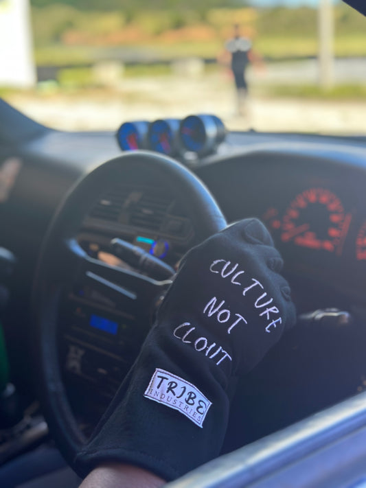 "Culture Not Clout" Street Driving Gloves