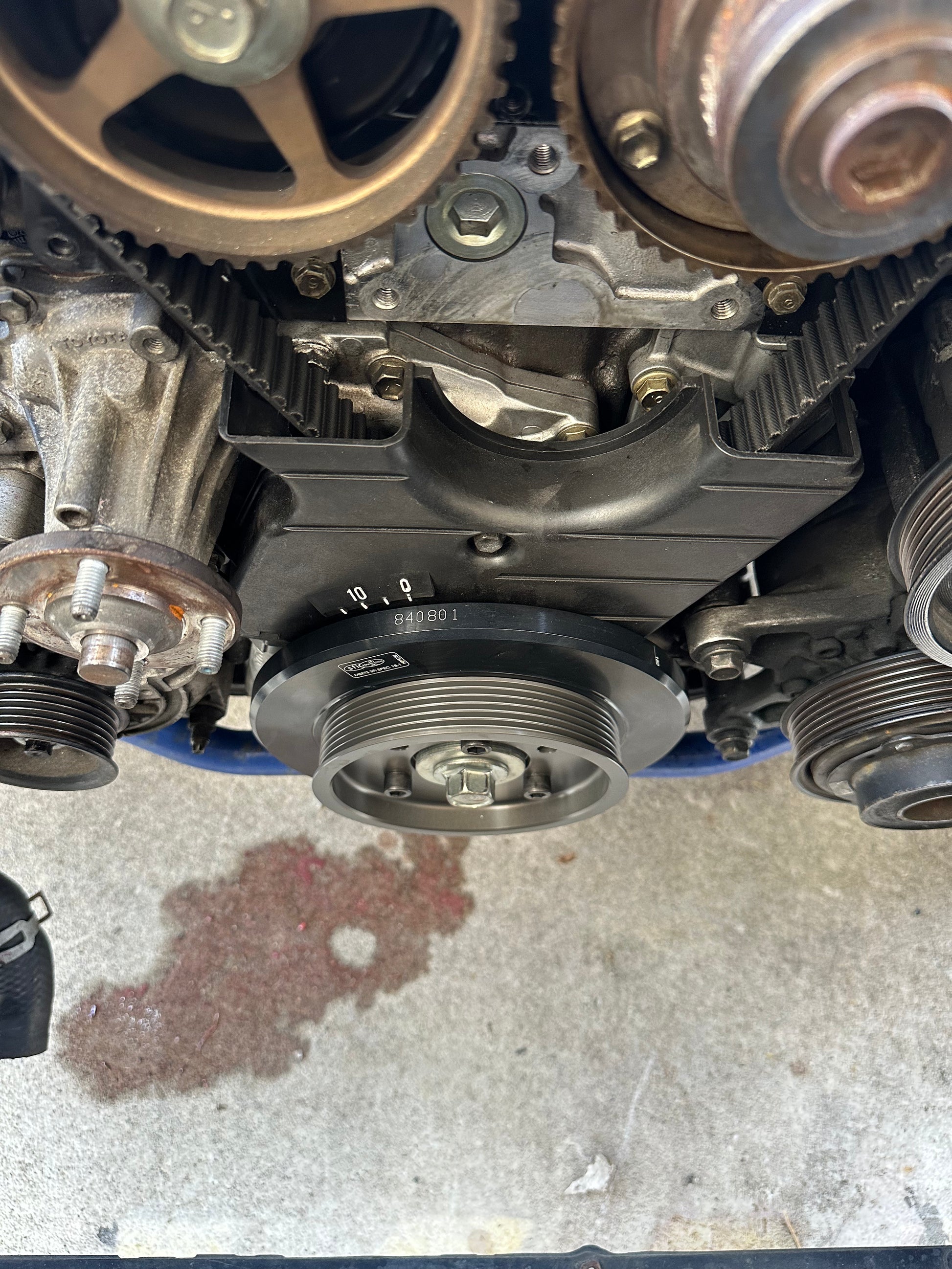 1JZ equipped Fluidampr Harmonic Damper