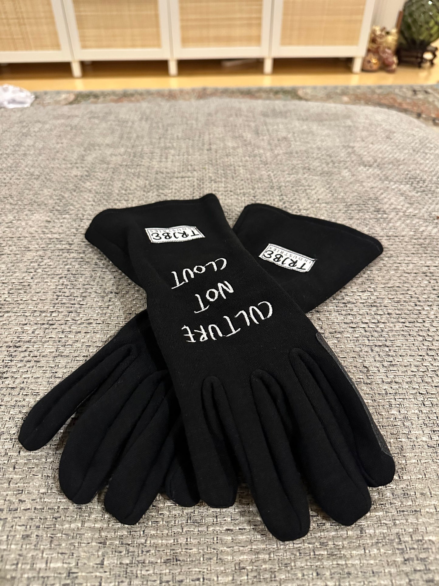 "Culture Not Clout" Street Driving Gloves