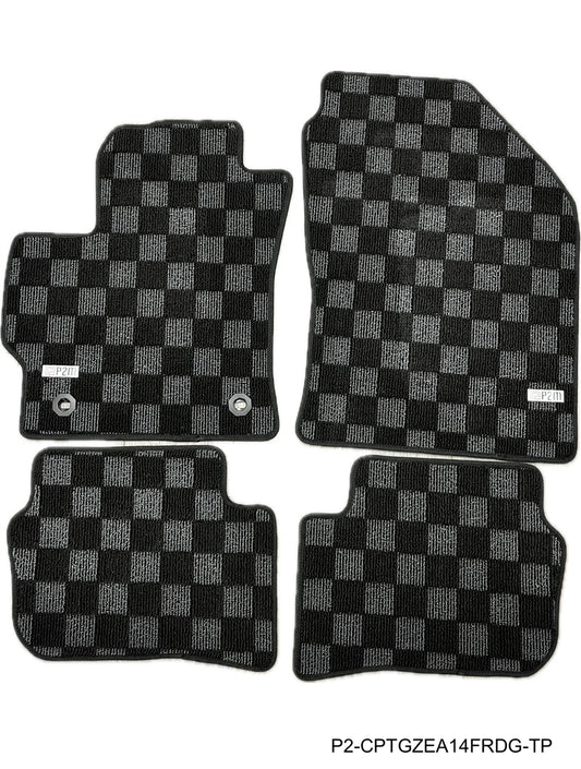 P2M - Race Floor Mats Dark Grey - GR Corolla