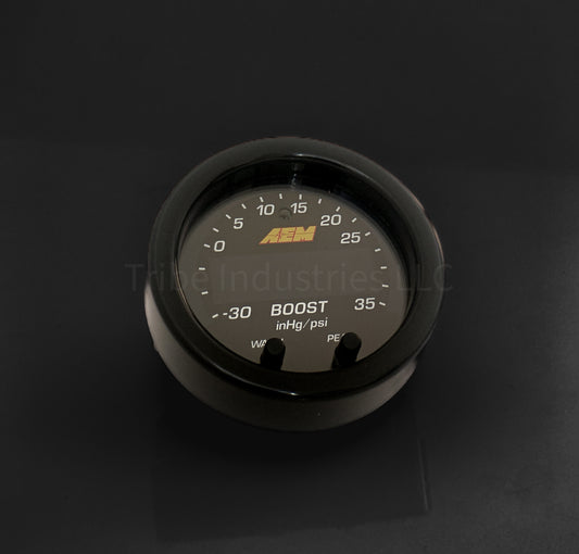 AEM Electronics X-Series Boost Pressure Display Gauge 35PSI/2.5 BAR