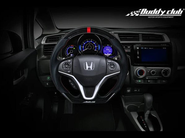 Buddy Club Racing Spec Steering Wheel - Honda Fit/HR-V 2015+