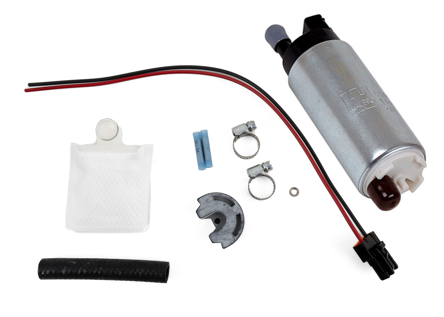 Walbro (TI Automotive) 255 LPH Fuel Pump (Universal) with Install Kit